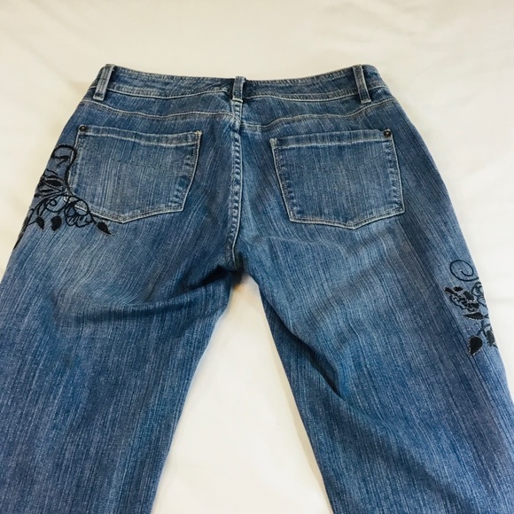 White House/Black Market Straight Leg Jeans - Picture 7 of 8